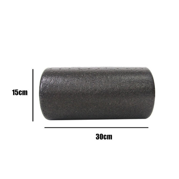 High density EPP Black Round Foam Roller for Physical Massage Muscle Gym Yoga Pilates Sports  Myofascial Release 30/45/60/90c'm