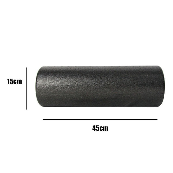 High density EPP Black Round Foam Roller for Physical Massage Muscle Gym Yoga Pilates Sports  Myofascial Release 30/45/60/90c'm