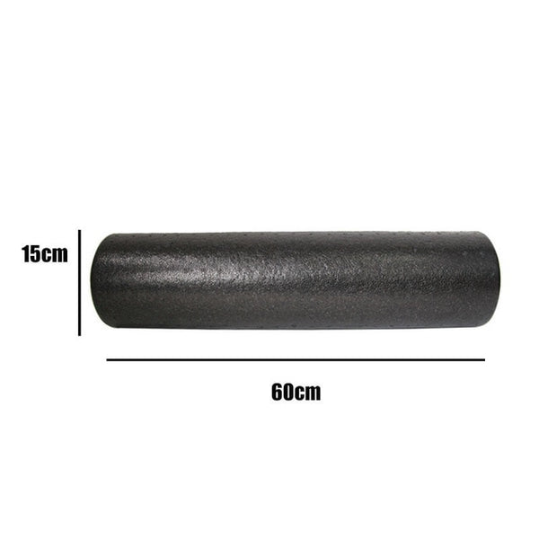High density EPP Black Round Foam Roller for Physical Massage Muscle Gym Yoga Pilates Sports  Myofascial Release 30/45/60/90c'm