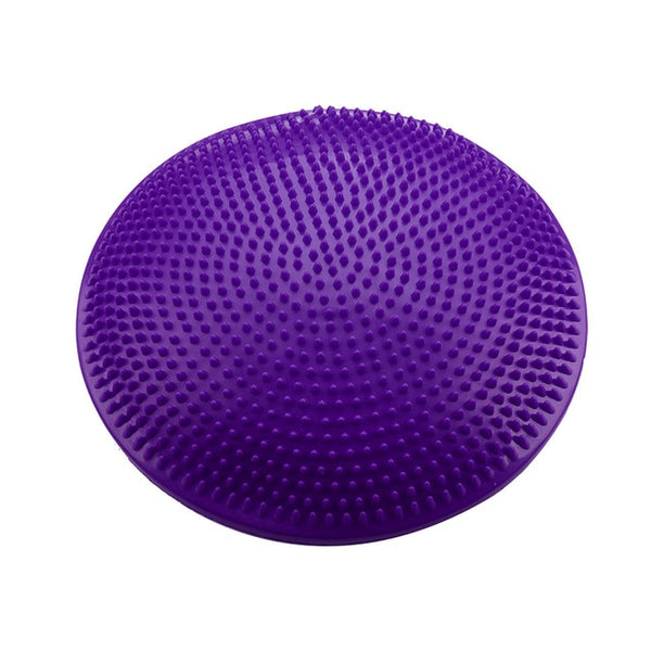 Super sell Yoga Stability Balance Board Disc Gym exercise Wobble Ankle knee Air Cushion Pad, Red