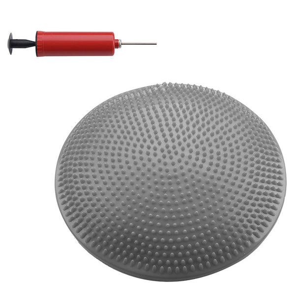 Super sell Yoga Stability Balance Board Disc Gym exercise Wobble Ankle knee Air Cushion Pad, Red