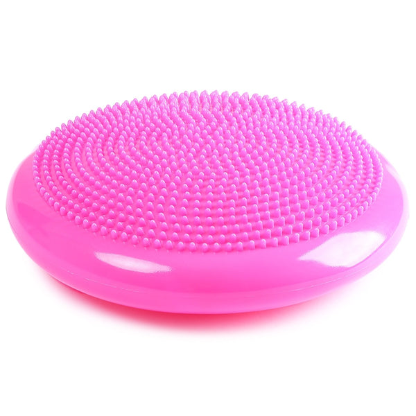 DIA 33cm Durable Universal Inflatable Yoga Wobble Stability Balance Disc Massage Cushion Mat Yoga Exercise Fitness Massage Ball