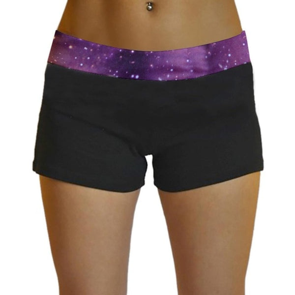 2018 Sexy Women Summer Sport Shorts Women Elastic Waist Short Shorts Binding Side Split Cotton Sports Running Yoga Shorts
