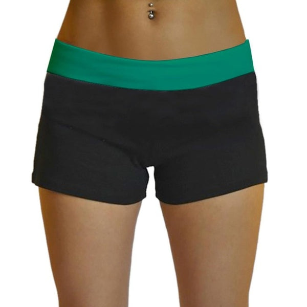 2018 Sexy Women Summer Sport Shorts Women Elastic Waist Short Shorts Binding Side Split Cotton Sports Running Yoga Shorts