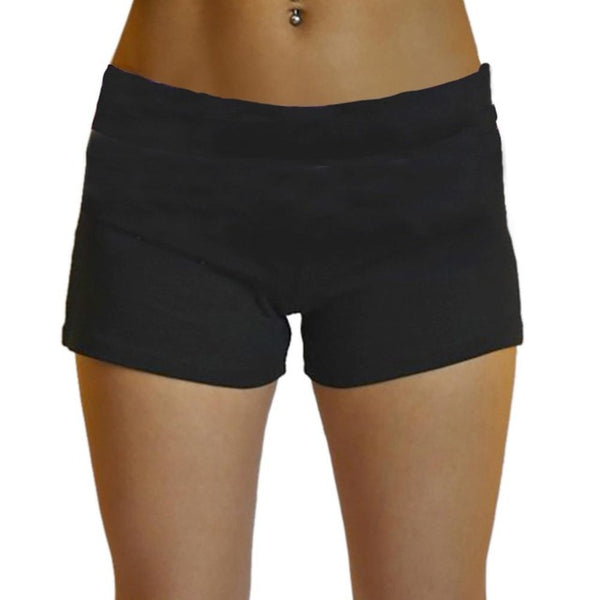 2018 Sexy Women Summer Sport Shorts Women Elastic Waist Short Shorts Binding Side Split Cotton Sports Running Yoga Shorts