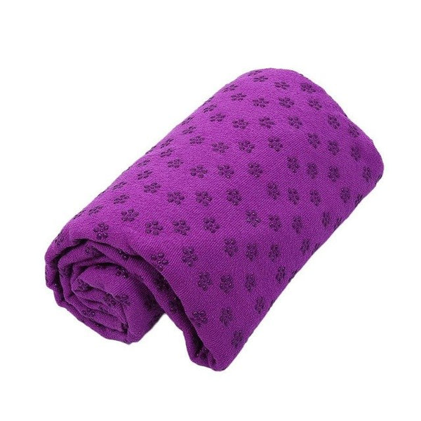 relefree Soft Travel Sport Fitness Exercise Yoga Pilates Mat Cover Towel Blanket Non-slip Sports Towel Yoga Blanket Mat 183x63cm