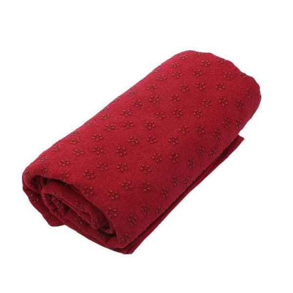 relefree Soft Travel Sport Fitness Exercise Yoga Pilates Mat Cover Towel Blanket Non-slip Sports Towel Yoga Blanket Mat 183x63cm