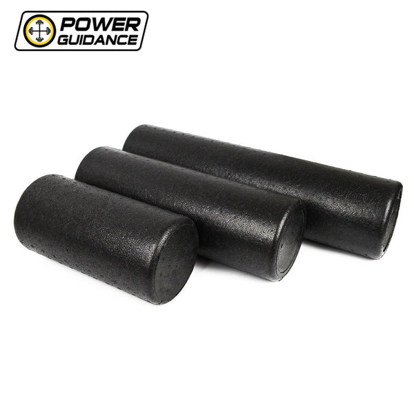 High density EPP Black Round Foam Roller for Physical Massage Muscle Gym Yoga Pilates Sports  Myofascial Release 30/45/60/90c'm