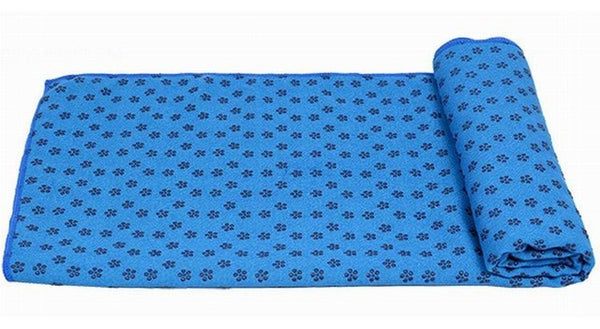 Yoga Towel Mat 1830*630mm Sweat-absorbent Germproof Antislip Easy Cleaning Portative Rose Red Blue Pink Green Orange Coffee