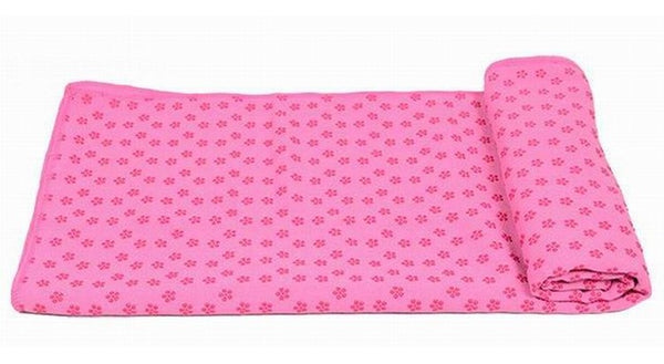 Yoga Towel Mat 1830*630mm Sweat-absorbent Germproof Antislip Easy Cleaning Portative Rose Red Blue Pink Green Orange Coffee