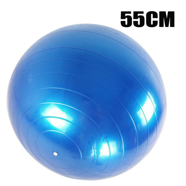 ITSTYLE Sports Yoga Balls Bola Pilates Fitness Gym Balance Fitball Exercise Pilates Workout Massage Ball 45cm 55cm 65cm 75cm