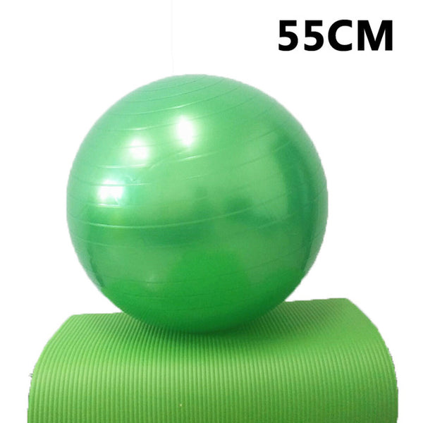 ITSTYLE Sports Yoga Balls Bola Pilates Fitness Gym Balance Fitball Exercise Pilates Workout Massage Ball 45cm 55cm 65cm 75cm