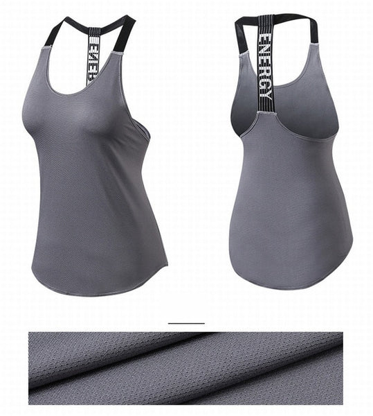 Aipbunny Sexy Yoga Vest Sleeveless Solid Color Quick Drying Running Women Gym Sport Female Yoga Shirts Fitness Tank Crop Tops