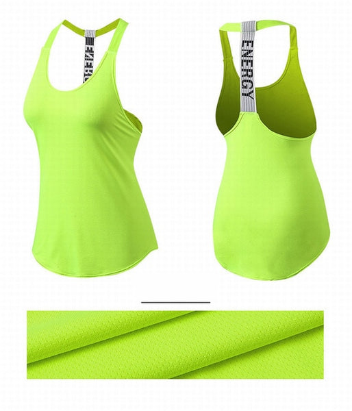 Aipbunny Sexy Yoga Vest Sleeveless Solid Color Quick Drying Running Women Gym Sport Female Yoga Shirts Fitness Tank Crop Tops