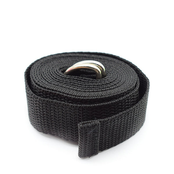 180CM Sport Yoga Stretch Strap D-Ring Belt Gym Waist Leg Fitness Adjustable Belt