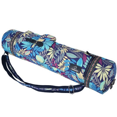 Printed Yoga Bag 72*18*18cm Yoga mat Bag Exersice Mat Bag Pilates Pad Backpack Sports Knapsack Fitness Dance Gymnastics Mat Case