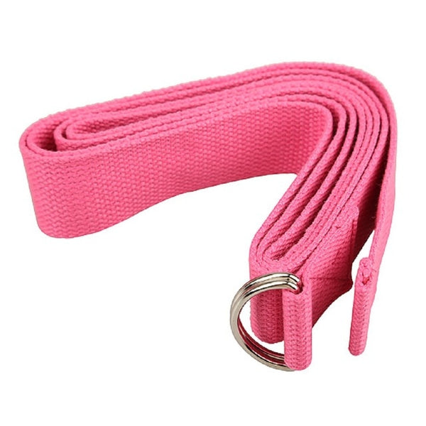 185CM Yoga Stretch Fitness Exercise Straps Gym Yoga Stretch Strap Belt Waist Leg Exercise
