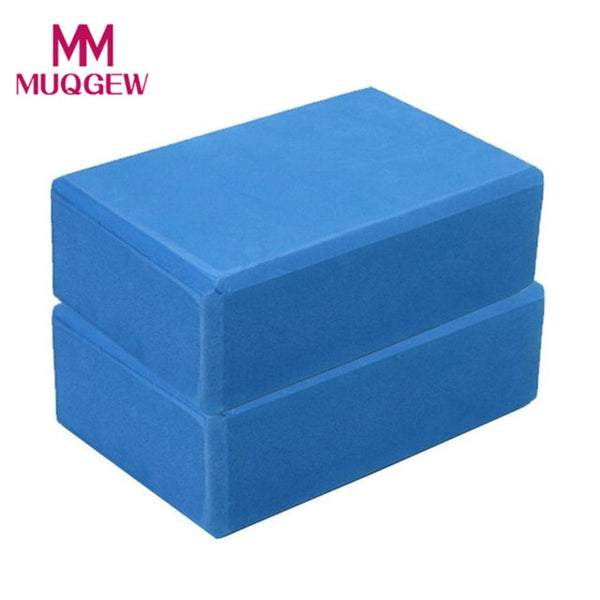 1pc Yoga Block Exercise Workout Fitness Brick Bolster Pillow Cushion Stretch-Resistant EVA Foam Aid Gym Training Body Shaping