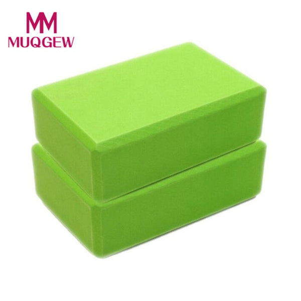 1pc Yoga Block Exercise Workout Fitness Brick Bolster Pillow Cushion Stretch-Resistant EVA Foam Aid Gym Training Body Shaping