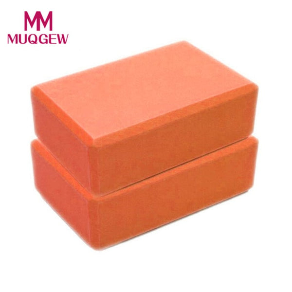 1pc Yoga Block Exercise Workout Fitness Brick Bolster Pillow Cushion Stretch-Resistant EVA Foam Aid Gym Training Body Shaping
