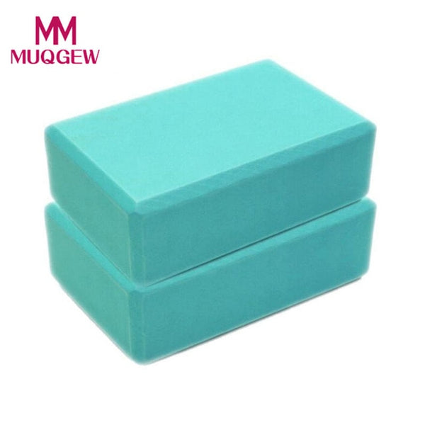 1pc Yoga Block Exercise Workout Fitness Brick Bolster Pillow Cushion Stretch-Resistant EVA Foam Aid Gym Training Body Shaping