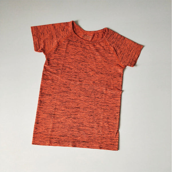Women Quick Dry Sport Yoga Shirt Short Sleeve Breathable Exercises Female Yoga Top Gym Running Fitness Women's Sporty T-Shirts