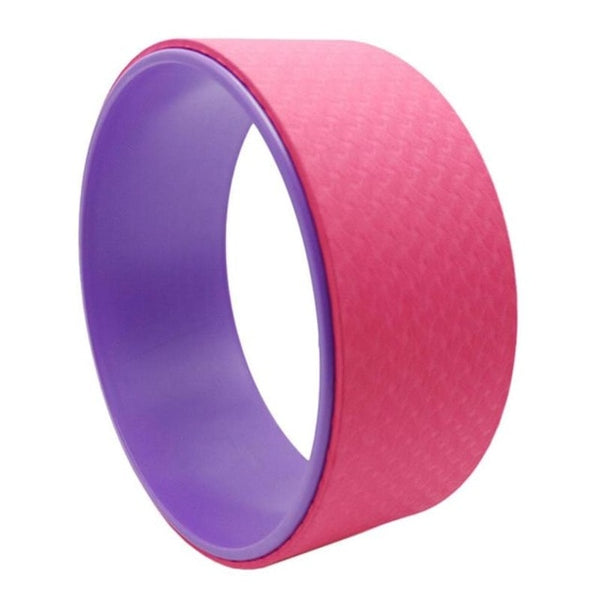 TPE Yoga Circles Pilates Professional Waist Shape Bodybuilding ABS Gym Workout Yoga Wheel Back Training Tool For Fitness props