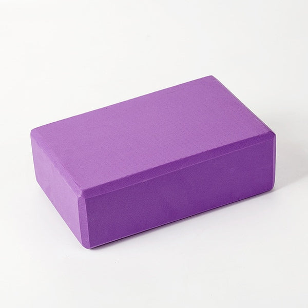 EVA Yoga Block Brick Sports Exercise Gym Foam Workout Stretching Aid Body Shaping Health Training Fitness Brick Q