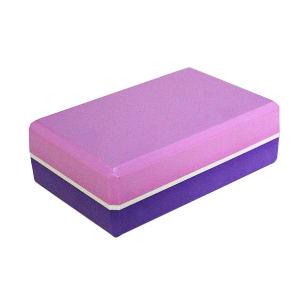 EVA Yoga Block Brick Sports Exercise Gym Foam Workout Stretching Aid Body Shaping Health Training Fitness Brick Q