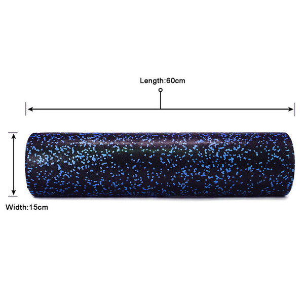 60*15CM High-density Speckle EPP Yoga Foam Roller Pilates Block Gym Body Exercises Fitness Massager Muscle Relaxation
