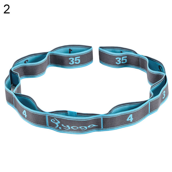 Gym Fitness Yoga Pilates Stretch Strap Band Physical Training Professional Fitness Resistance Rope