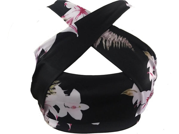 Vutru 2 Piece Floral Print Yoga Set Women Sexy Tracksuit For Women Gym Fitness Clothes Bra+Long Pants Running Tights Sport Suit