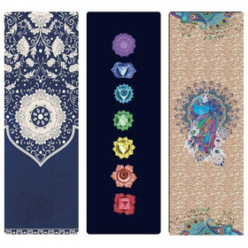 New Printing Yoga Towel Fitness Sport Pilates Yoga Mat Cover Soft Blanket Sports Towel Non-slip Portable Gym Exercise Mat