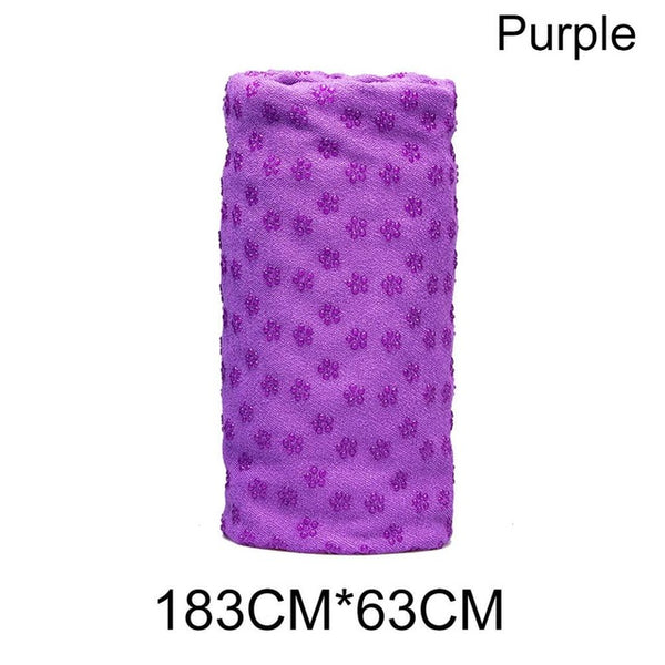 Yoga Towel Non Slip Yoga Mat Cover Towel Blanket Sport Fitness Exercise Pilates Workout Wholesale and Retail