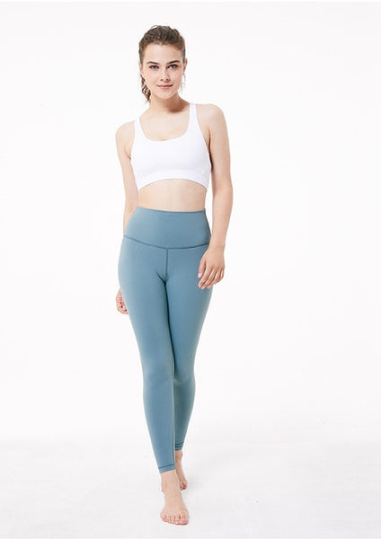 Women Tight Sports Capri Sexy Yoga Tummy Control Legggings 4 Way Stretch Fabric Non See Through Free Shipping 11 Colors