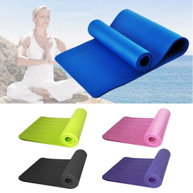 Yoga Mat Anti Slip Sports Fitness Exercise Pilates Gym Colchonete For Beginners With Yoga Bag 183*61*1cm