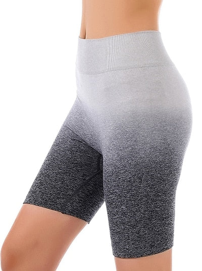 Zhangyunuo Sports Shorts Women High Waist Seamless Yoga Shorts Fitness Running Active Shorts Workout Clothes for Women
