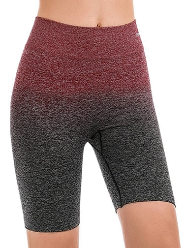 Zhangyunuo Sports Shorts Women High Waist Seamless Yoga Shorts Fitness Running Active Shorts Workout Clothes for Women