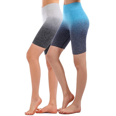 Zhangyunuo Sports Shorts Women High Waist Seamless Yoga Shorts Fitness Running Active Shorts Workout Clothes for Women