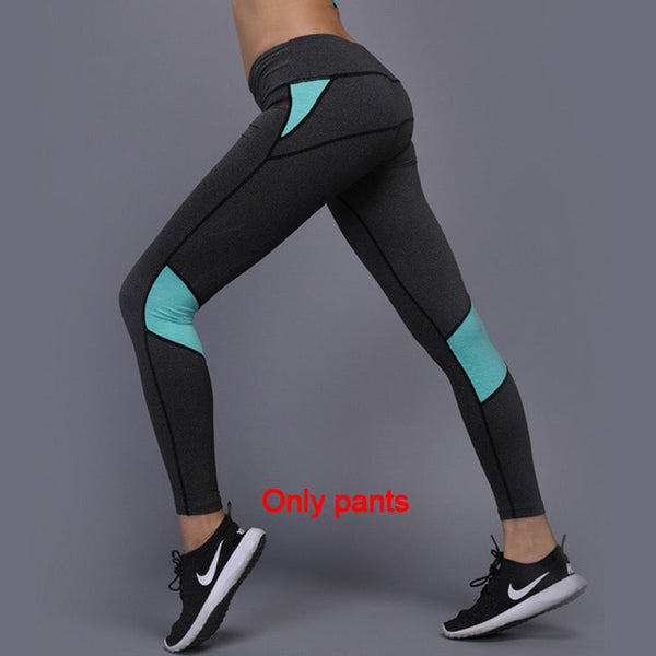 OLOEY Women's sportswear Yoga Set Fitness Gym Clothes Running Tennis Shirt+Pants Yoga Leggings Jogging Workout Sport Suit