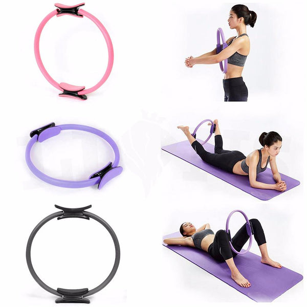 New Fashion Yoga Pilates Circle Gymnastic Aerobic Exercise Fitness Stretch Resistance Ring