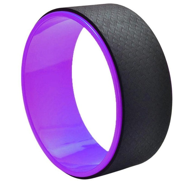 TPE Yoga Circle Professional Waist Shape Bodybuilding Fitness Pilates Gym Fitness Workout Yoga Back Training Wheel Tools