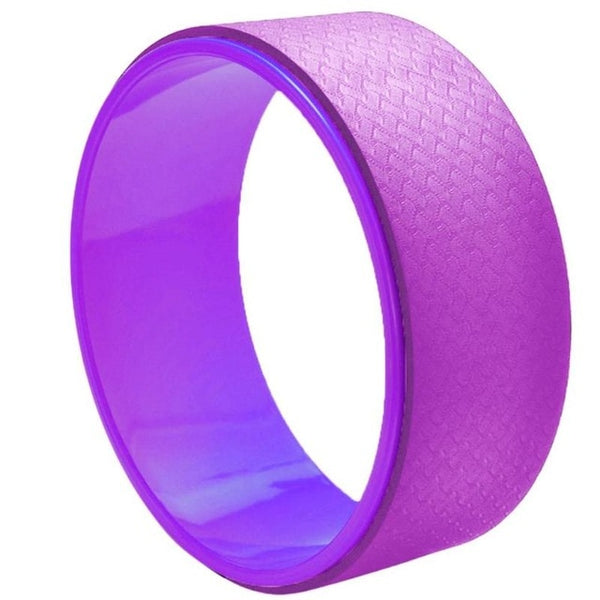 TPE Yoga Circle Professional Waist Shape Bodybuilding Fitness Pilates Gym Fitness Workout Yoga Back Training Wheel Tools