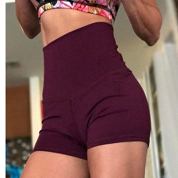 Sexy Women's Sports High Waist Shorts Athletic Gym Workout Fitness Yoga Leggings Briefs Athletic Breathable