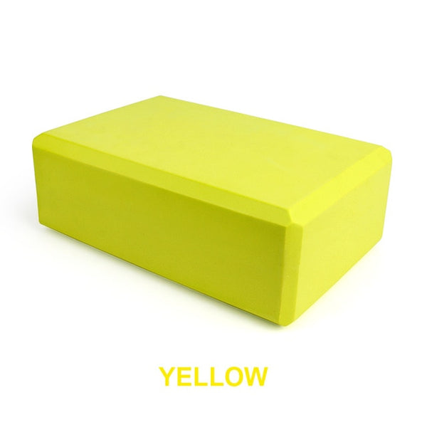 Yoga Block Props Foam Brick Stretching Aid Gym Pilates Yoga Block Exercise Fitness Sport