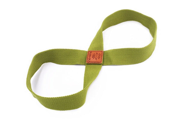 Women Yoga Stretch Strap Belt 8-shaped Yoga Pull Up Belt Rope for Wrist Waist Leg Training Gym Accessories Fitness Equipment