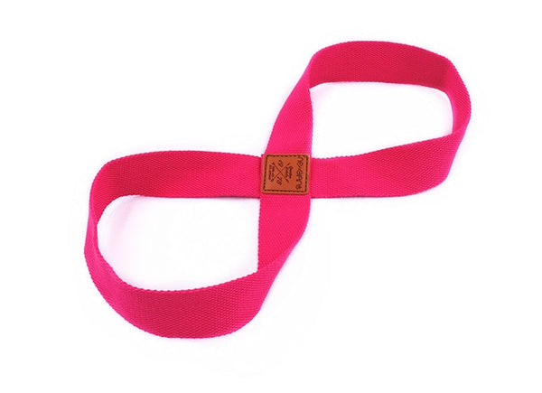 Women Yoga Stretch Strap Belt 8-shaped Yoga Pull Up Belt Rope for Wrist Waist Leg Training Gym Accessories Fitness Equipment