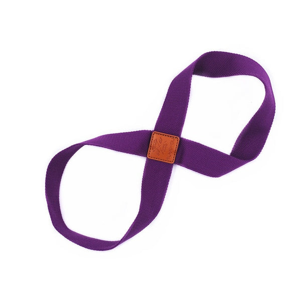 Women Yoga Stretch Strap Belt 8-shaped Yoga Pull Up Belt Rope for Wrist Waist Leg Training Gym Accessories Fitness Equipment