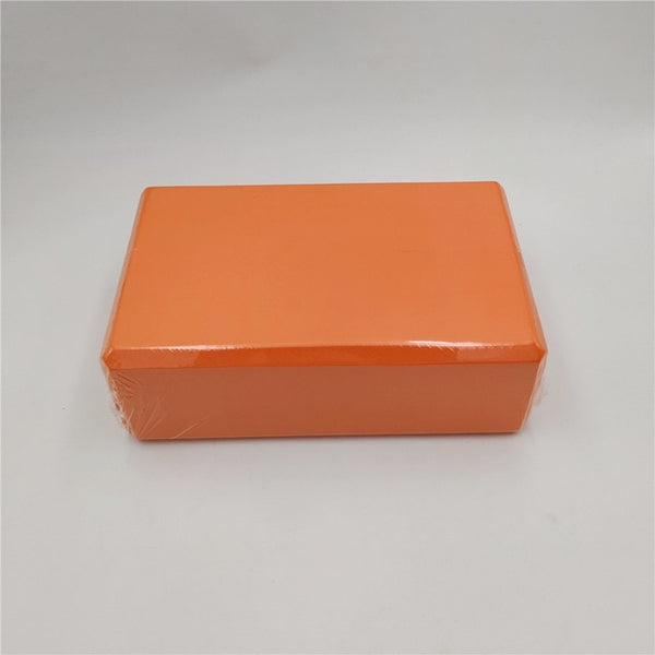 12 colors EVA Yoga Block Brick Sports Exercise Gym Foam Workout Stretching Aid Body Shaping Health Training Fitness unisex A