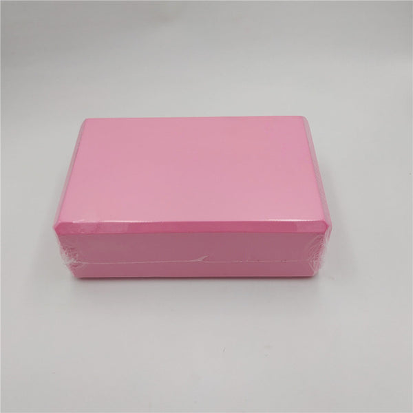 12 colors EVA Yoga Block Brick Sports Exercise Gym Foam Workout Stretching Aid Body Shaping Health Training Fitness unisex A